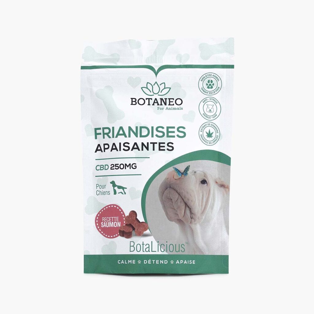 Friandises pour Chiens au CBD - Saumon - BOTANEO