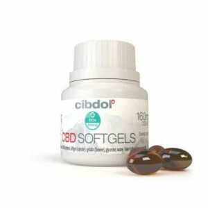 Gélules ou capsules au CBD 4% 6.4mg pas cher par Cibdol