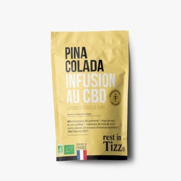 Infusion bio au CBD Piña Colada Rest In Tizz pas cher