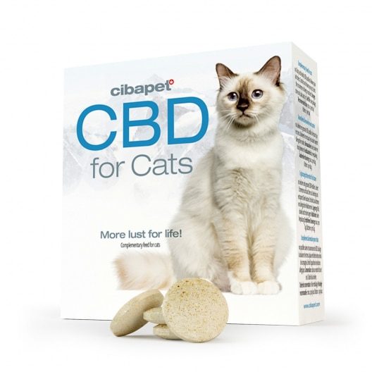 Pastilles au CBD pour chats de Cibapet Cibdol pas cher